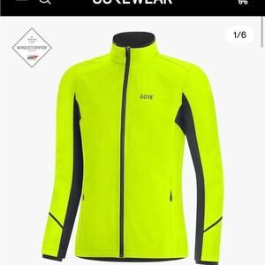 NWT Gore Windstopper Jacket in Neon R3 Women Sz M